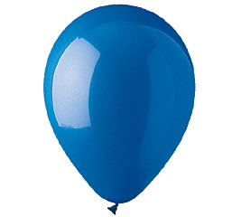 Dark Blue Helium Latex Balloon